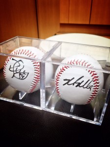 やったぜ！直筆サインボール。