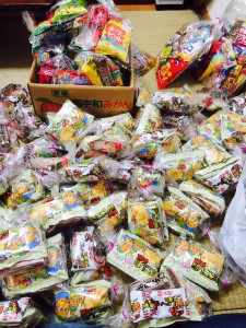 お菓子のひもくじ。