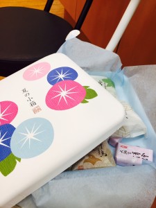 眼鏡は水洗い。