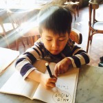 5歳の僕と甥っ子。