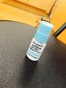 目が渇くんです。