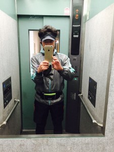 寝癖がヒドい。