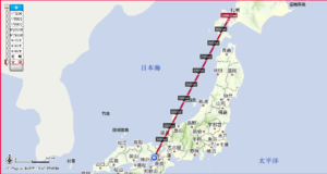 1,000キロ走破。