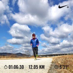 冬ランは悩ましい。