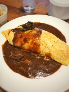 オムカレーが食べたい。