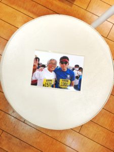 ツーショット。