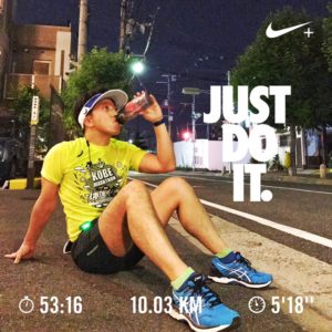 水分補給は忘れずに。