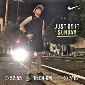 妄想しながら走る。