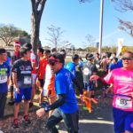 大阪城Xmasリレーマラソン。