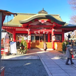 呉服神社の戎さん。