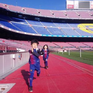 将来は日本代表選手になってワールドカップ優勝目指す！甥っ子taiyoクン。