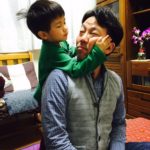 訳わからん天候と甥っ子。