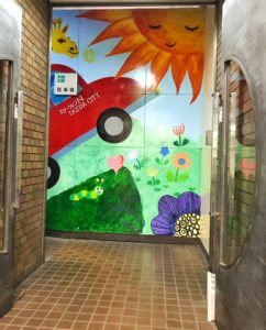 池田駅前ステーションNビルに癒しのスポット出現。