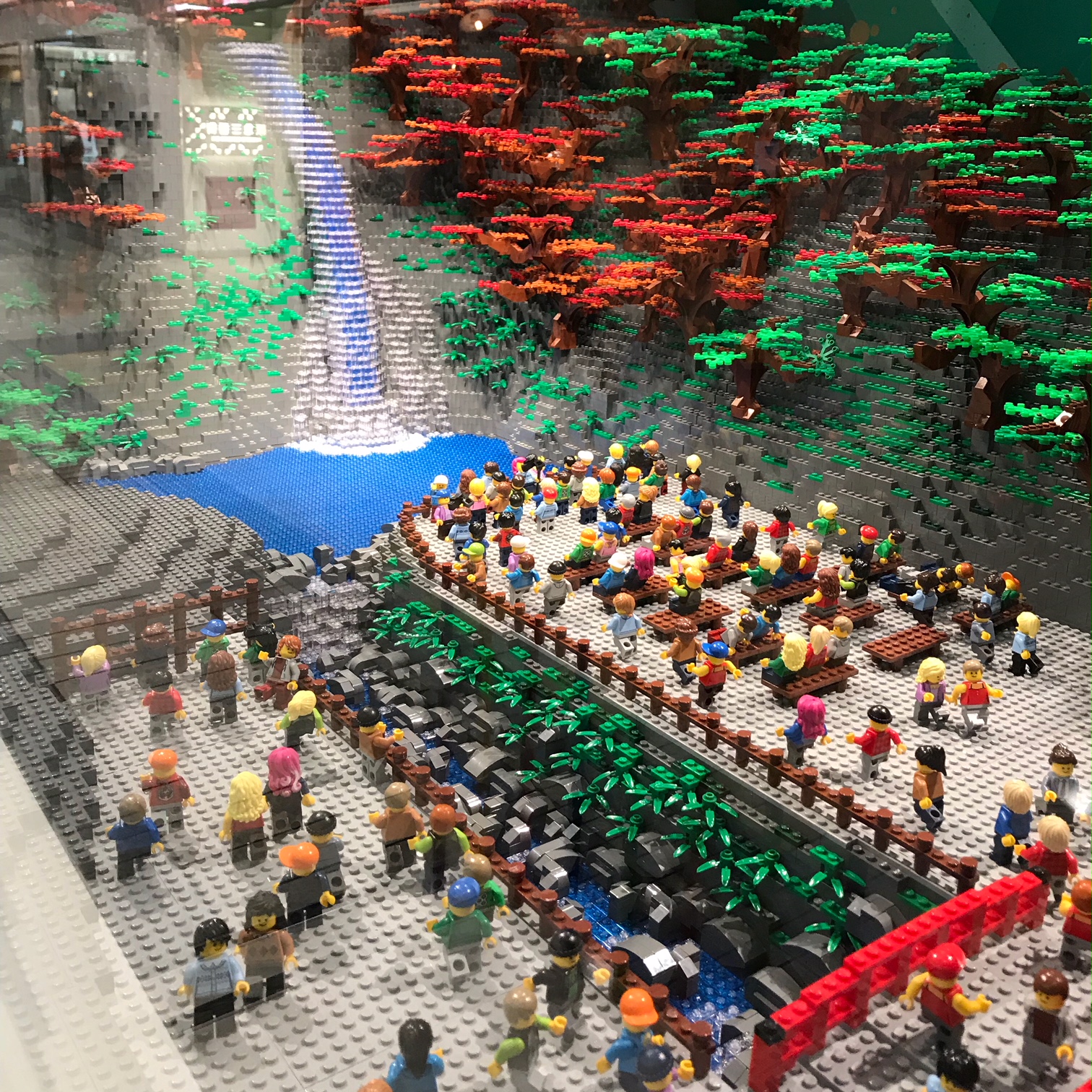 LEGOの世界。