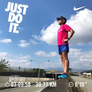 30キロ走にチャレンジしてみた。