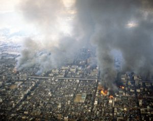 24年前の阪神淡路大震災を忘れない。