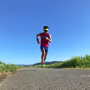 猪名川の青い空。